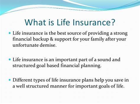 What is Life Insurance?