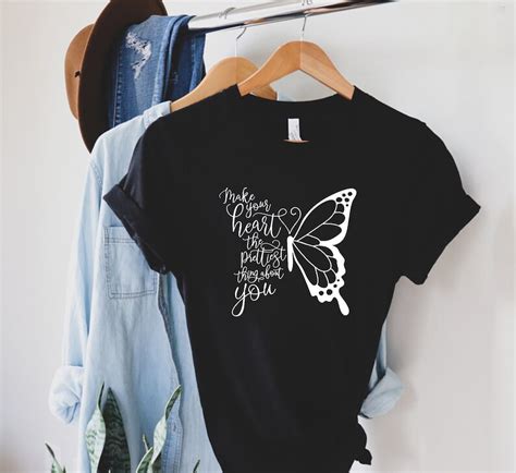 Make Your Heart The Prettiest Thing About You Butterfly Etsy