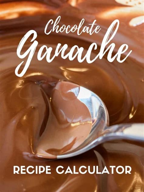 If you don't have a scale, use a 1:4 ratio of tablespoons to ounces to measure coffee or water. Chocolate Ganache Calculator | Chocolate ganache recipe ...