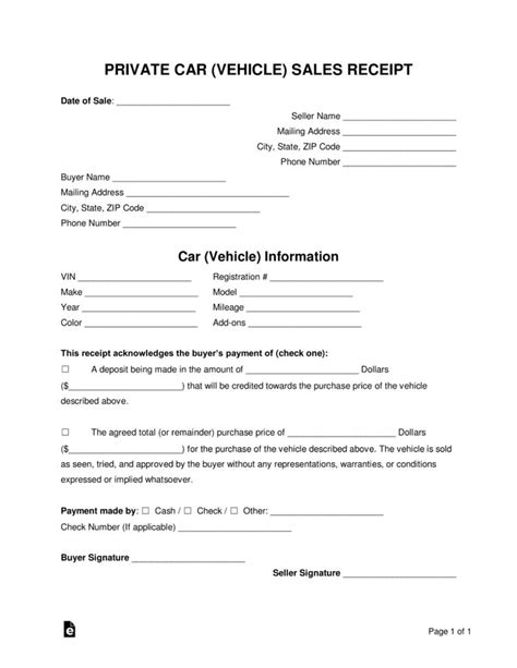 car sale receipt template tunuredminico with car sales invoice