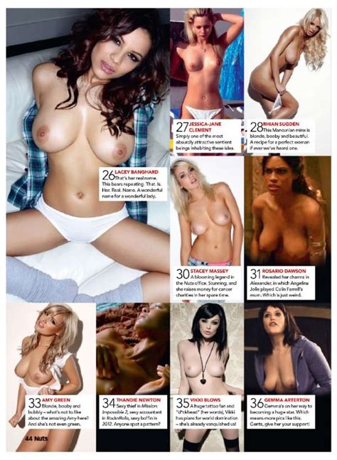 Gros Boulons Magazine100 Stars Topless Dans Nuts