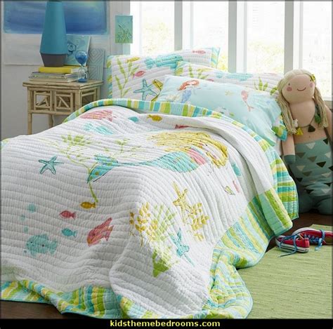 Create an ocean floor with floor wallpaper murals. Decorating theme bedrooms - Maries Manor: underwater ...