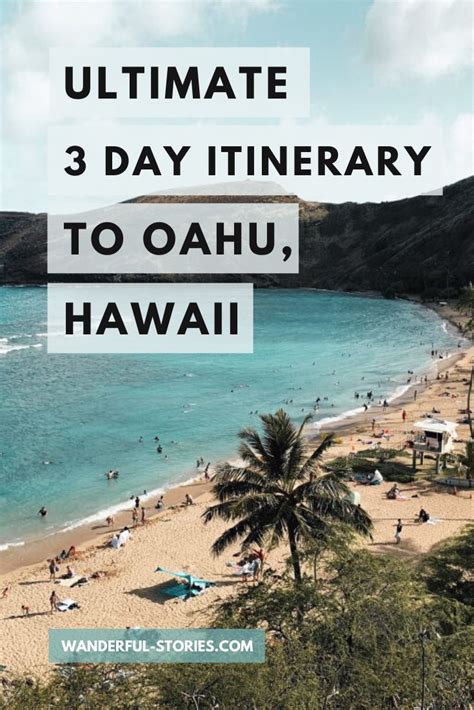 Ultimate 3 Day Oahu Itinerary Oahu Travel Oahu Hawaii Travel