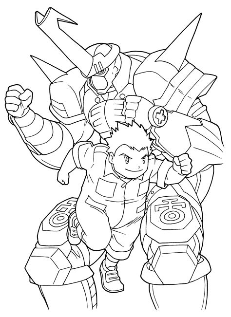 Films en vf ou vostfr et bien sûr en hd. Coloring Page - Digimon coloring pages 70
