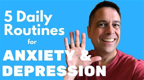 5 daily routines to help with depression and anxiety youtube