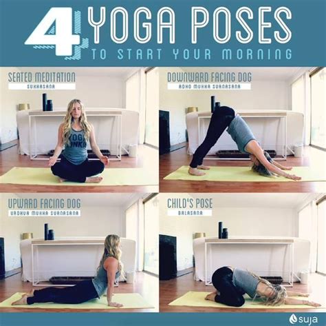 4 Yoga Poses To Start Your Day Pictures Photos And Images For