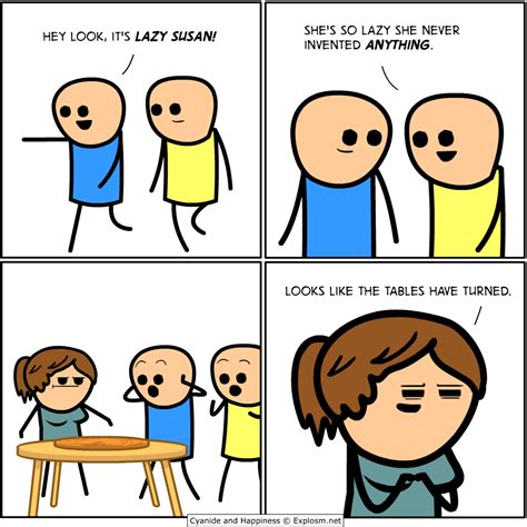 Cyanide And Happiness Tattle Tales Ted Bear The Tables