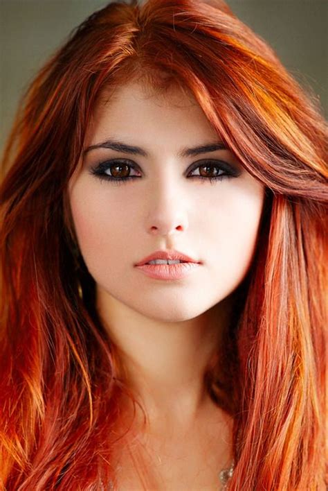 Beautiful Redheads Redheads With Brown Eyes Red Hair Brown Eyes Black