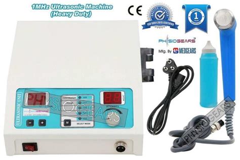 Physiogears Digital Unit Ultrasound Physiotherapy Machine For Pain