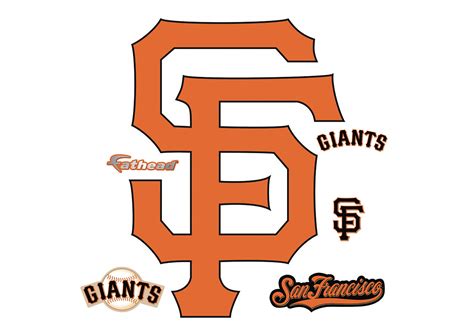 San Francisco Giants Alternate Logo Wall Decal Shop Fathead For San