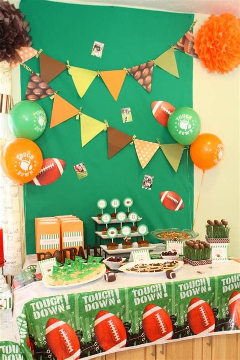 Se filtraron fotos de los 300 invitados sin barbijos en martha's vineyard. Futbol Americano - Decoración De Fiestas De Cumpleaños ...