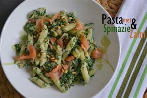 Pasta Met Spinazie Zalm Brenda Kookt Makkelijke Maaltijd