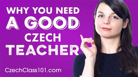 The Power Of A Good Czech Teacher Youtube