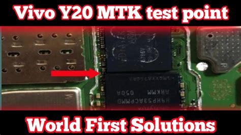 Vivo Y20 Test Point MTK 