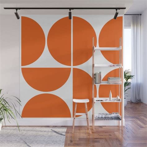 But how will you discover the right product? The Old Art Studio + Mid Century Modern Orange Square Wall ...