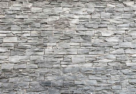 Brick Stone Concrete Wood Planks Wall Mural Photo