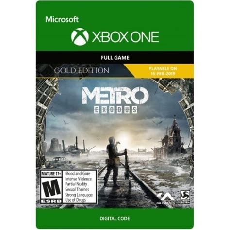 Metro Exodus Gold Edition Xbox One Klucz Key Zielona G Ra Kup Teraz