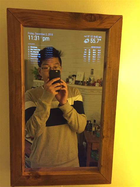 Here Is My Attempt At A Magicmirror Raspberry Pi