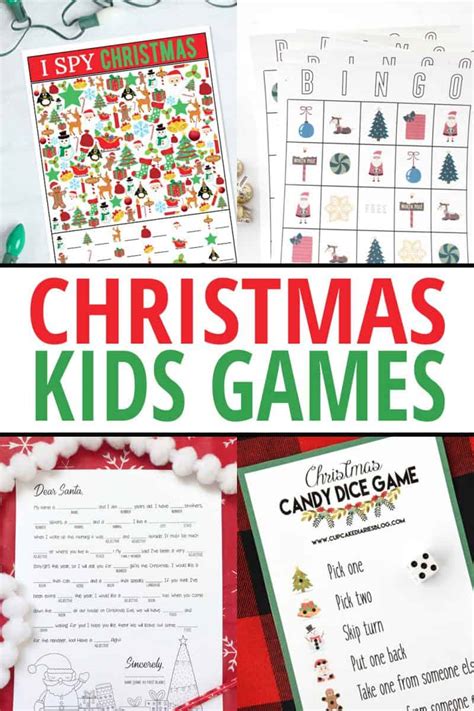 This page has a selection of christmas games and activities that can be used in an esl kids classroom. Christmas Candy Dice Game - Printable Game for Kids - Cupcake Diaries