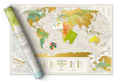 〚travel Map™ Geography World〛buy World Geography Map In 1deame® T Store