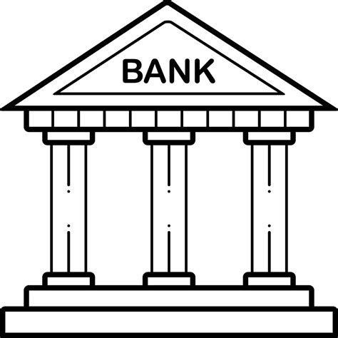 Line Icon For Bank 2212879 Vector Art At Vecteezy