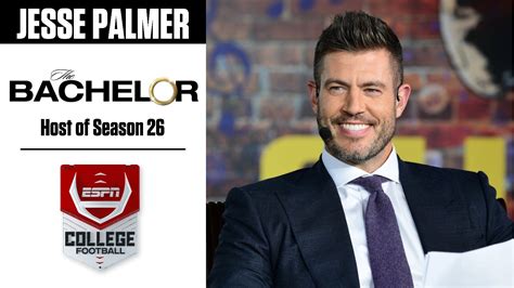 Jesse Palmer Gets A Contract Extension From Espn Will Also Host The