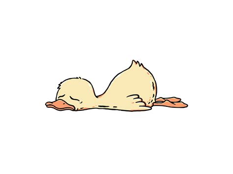 Tired As Duck By Triagus Nd On Dribbble