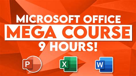 Microsoft Office Tutorial Learn Excel Powerpoint And Word 9 Hour Ms