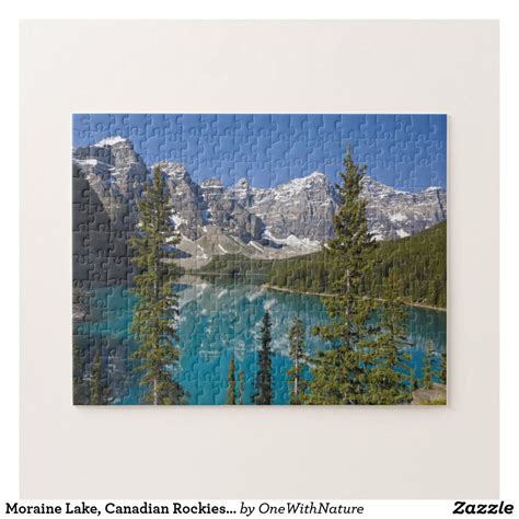 Moraine Lake Canadian Rockies Alberta Canada 2 Jigsaw Puzzle
