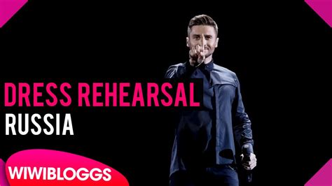 russia sergey lazarev you are the only one grand final dress rehearsal eurovision 2016