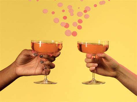 We are looking for unique presents, trying to find the warmest words to express our feelings and to show how much we love the birthday boy or girl. Happy Birthday Wine Toast Gif | Decoration Items Image