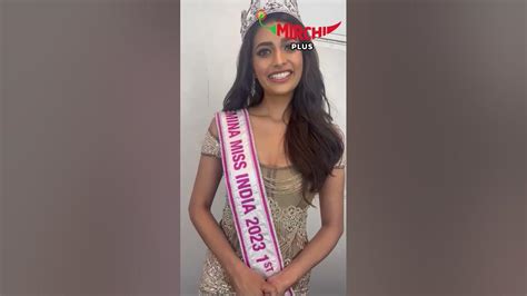 feminamissindia2023 1st runner up shreya poonja says it s a dream come true for her youtube