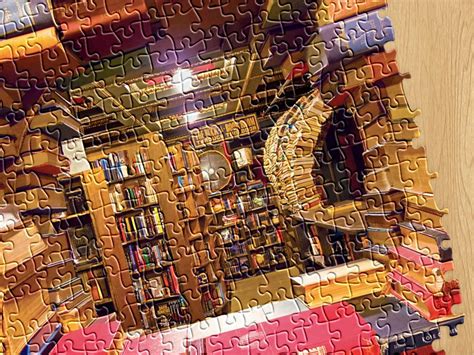 Amazon.com: Springbok Puzzles - Book Shop - 500 Piece ...