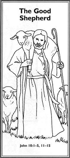 25 jesus the good shepherd coloring pages printable. Jesus is the Good Shepherd Bible coloring page | Church ...