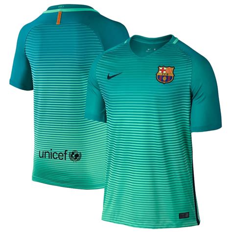 Nike Barcelona Green 201617 Third Replica Performance Jersey