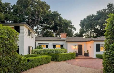 Graceful 1930s Home On Ramona Lane Santa Barbara Listed For 7995000