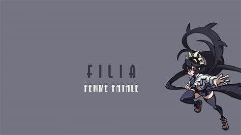 Skullgirls Filia Wallpaper