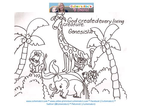 Ausmalbilder für Kinder - Malvorlagen und malbuch • Creation Coloring Pages