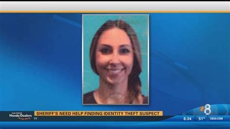 Sheriffs Need Help Finding Identity Theft Suspect
