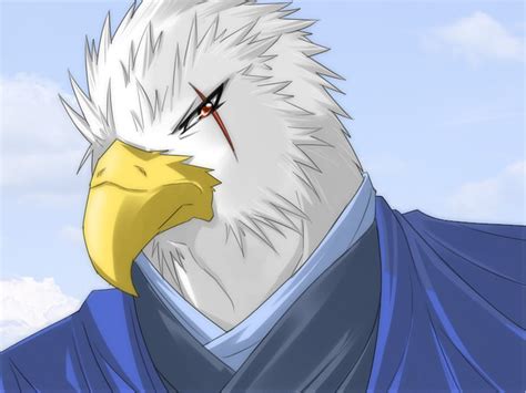 Eagle Blue Zohar Anime Bird Furry Sky Hd Wallpaper Pxfuel