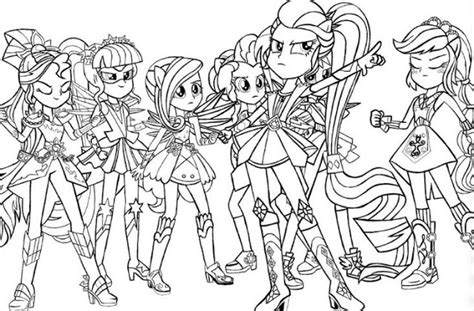 Manfaatnya sendiri sebenarnya bukan hanya mengenalkan warna pada anak saja. Gambar Mewarnai Equestria Girl My Little Pony ~ Gambar ...