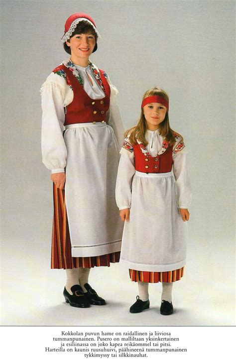 Kokkola Finnish Costume Folk Dresses National Dress