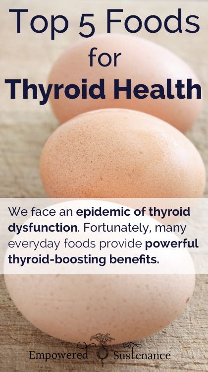 Top 5 Foods For Thyroid Health