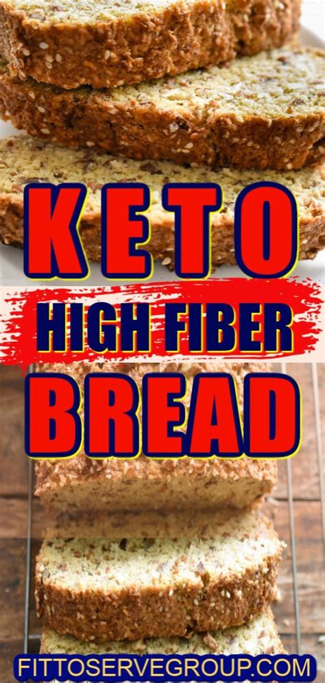 Fibre is essential for healthy digestion. Keto High Fiber Bread in 2020 | Fiber bread, Keto dessert recipes, Keto recipes easy
