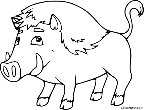 54 Free Printable Boar Coloring Pages In Vector Format Easy To Print