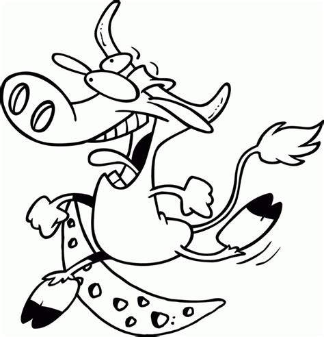 Download Cow Jumping Over The Moon Coloring Page - Coloring Home