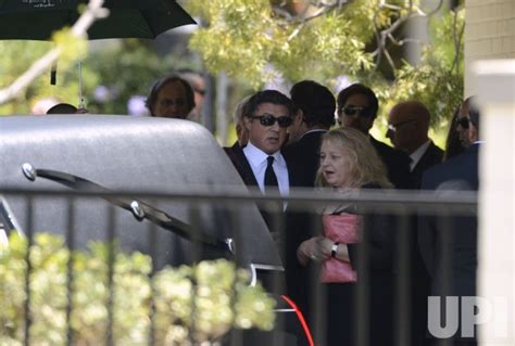 Photo Sylvester Stallone Attends Funeral Services Held For Sage