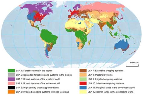 Systems Of Archetypes Of Land Use World Map Download Scientific Diagram
