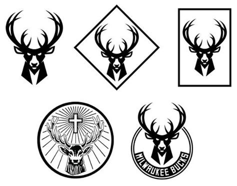 Updated version of the above logo returning to red and the style of the text. Milwaukee Bucks Logo Drawing