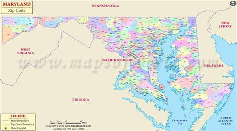 Cecil County Maryland Zip Code Wall Map